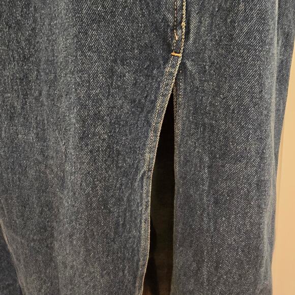 Anthropologie  Forever That Girl Camila One Shoulder Denim Dress - Picture 7 of 10